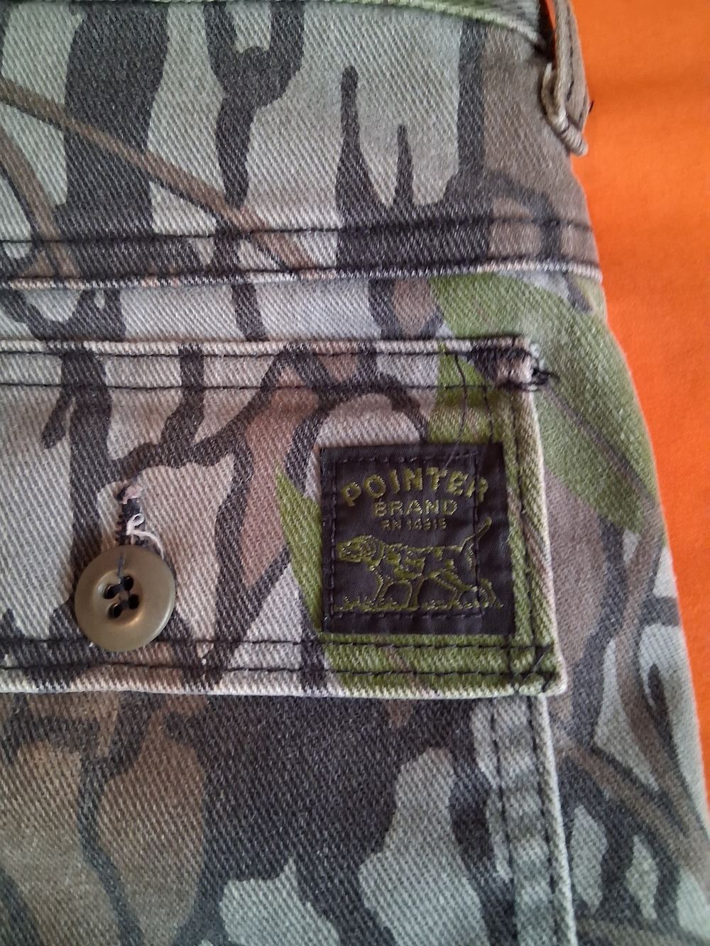 Vintage Pointer Brand Trebark Camo Pants 40W Made In USA Hunting Outdoors - Picture 2 of 7